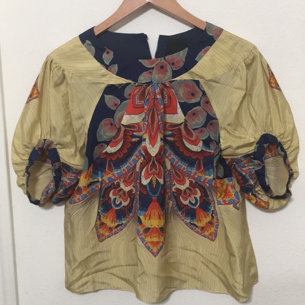 Anna Sui Silk Blouse